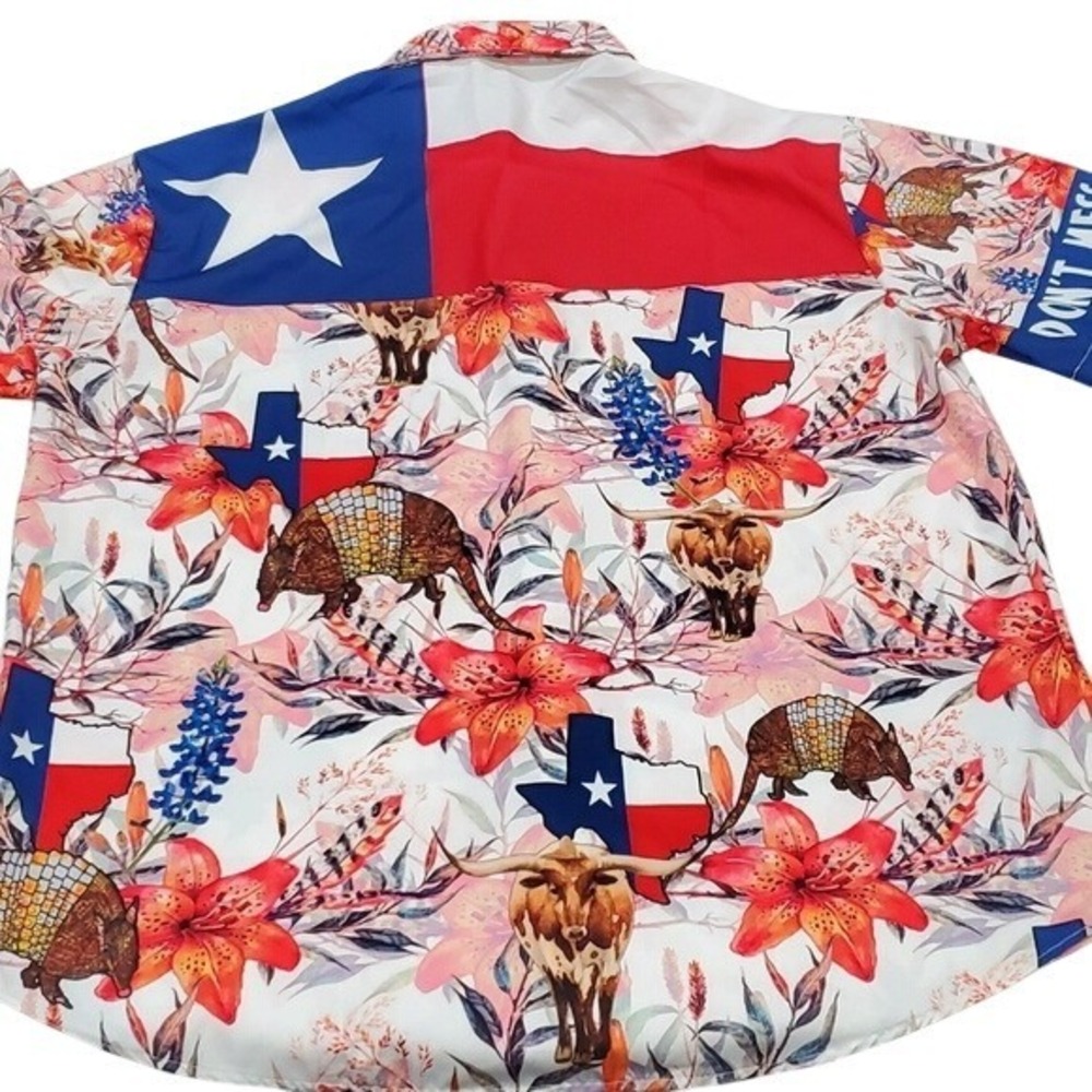 Dont Mess with Texas Button Down Shirt xl - Picture 4 of 12